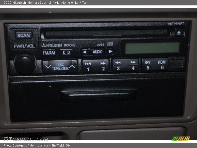 Alpine White / Tan 2000 Mitsubishi Montero Sport LS 4x4