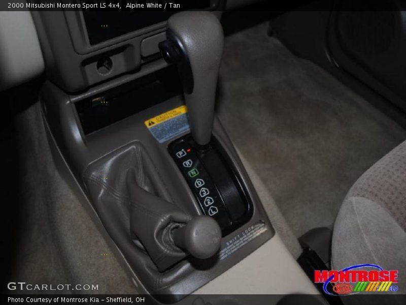 Alpine White / Tan 2000 Mitsubishi Montero Sport LS 4x4