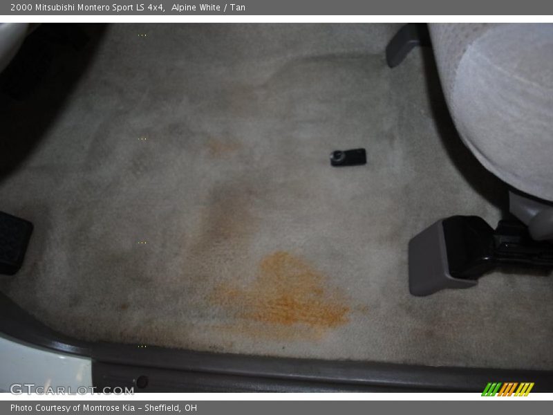 Alpine White / Tan 2000 Mitsubishi Montero Sport LS 4x4