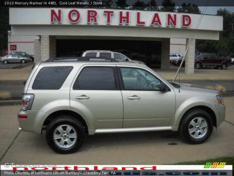 Gold Leaf Metallic / Stone 2010 Mercury Mariner I4 4WD