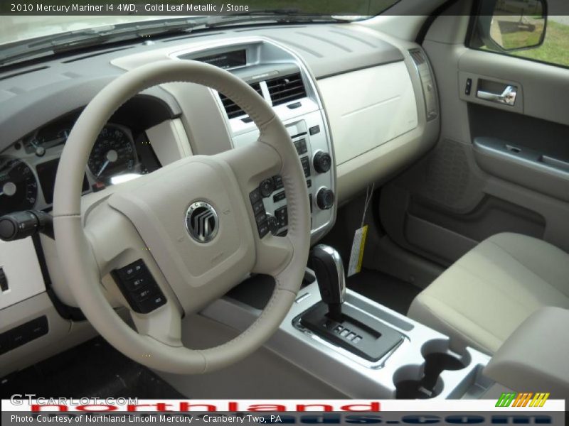 Gold Leaf Metallic / Stone 2010 Mercury Mariner I4 4WD