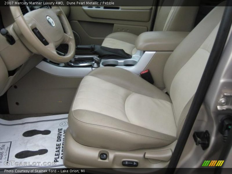 Dune Pearl Metallic / Pebble 2007 Mercury Mariner Luxury 4WD