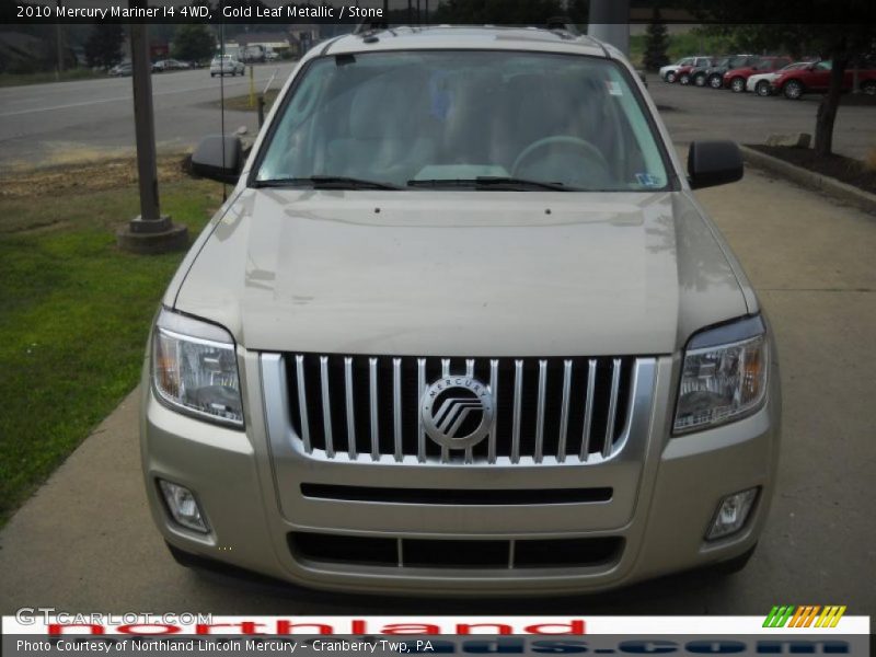 Gold Leaf Metallic / Stone 2010 Mercury Mariner I4 4WD