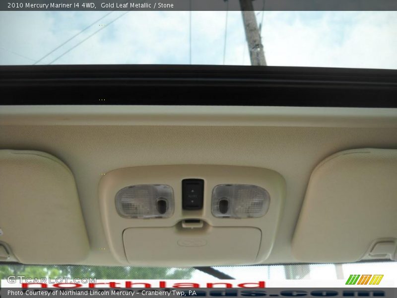 Gold Leaf Metallic / Stone 2010 Mercury Mariner I4 4WD