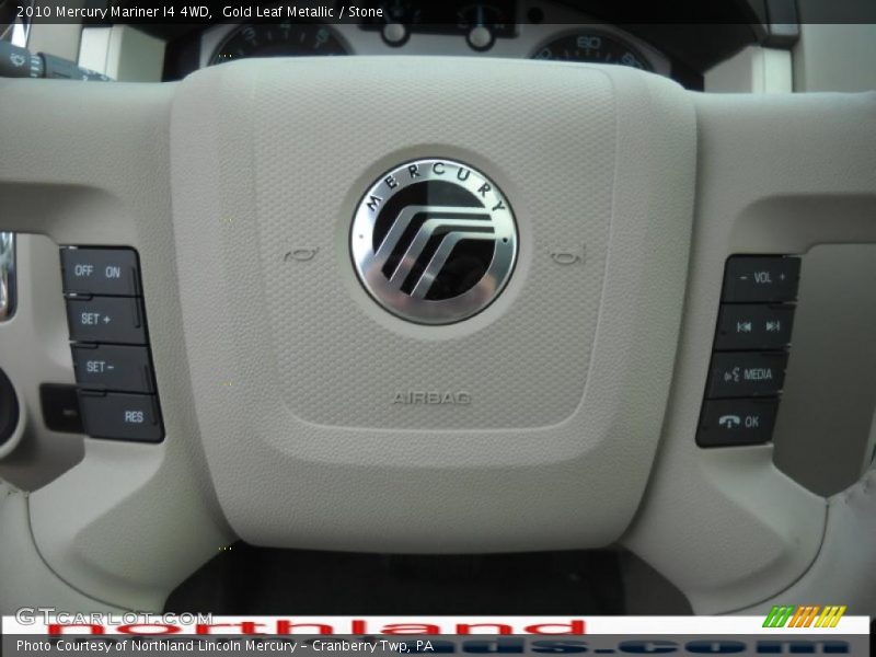 Gold Leaf Metallic / Stone 2010 Mercury Mariner I4 4WD