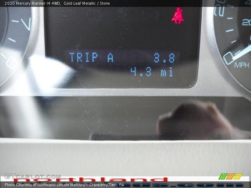 Gold Leaf Metallic / Stone 2010 Mercury Mariner I4 4WD