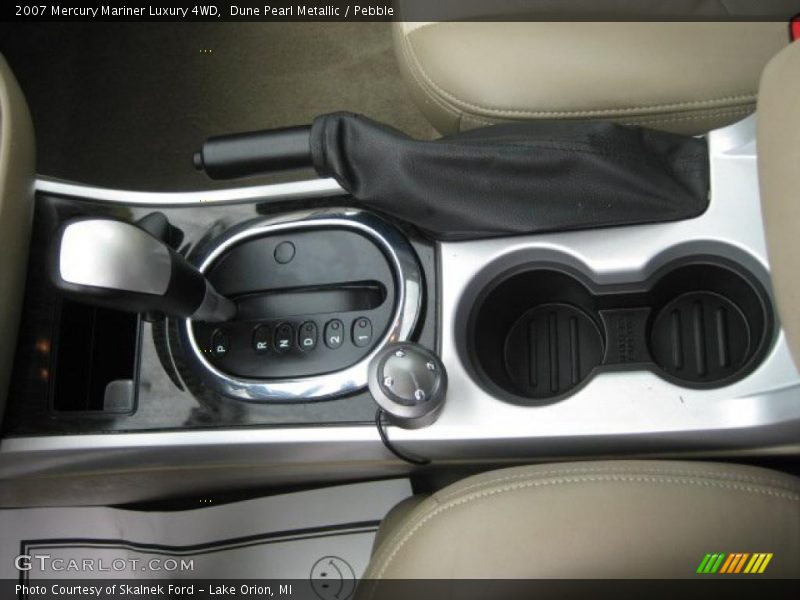 Dune Pearl Metallic / Pebble 2007 Mercury Mariner Luxury 4WD