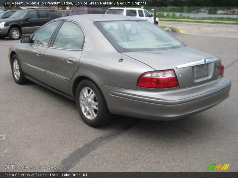 Spruce Green Metallic / Medium Graphite 2004 Mercury Sable LS Premium Sedan