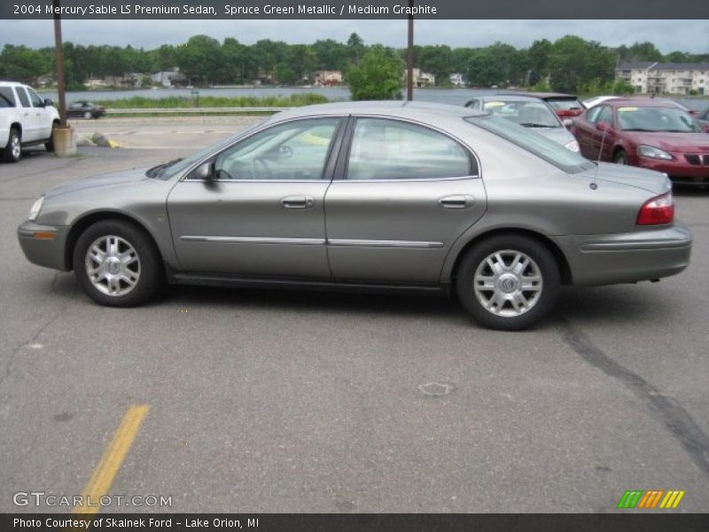 Spruce Green Metallic / Medium Graphite 2004 Mercury Sable LS Premium Sedan