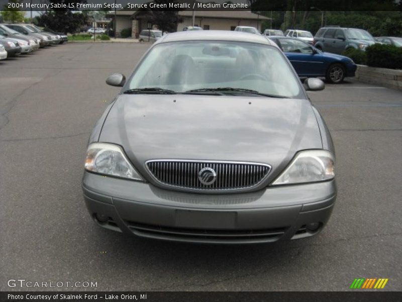 Spruce Green Metallic / Medium Graphite 2004 Mercury Sable LS Premium Sedan