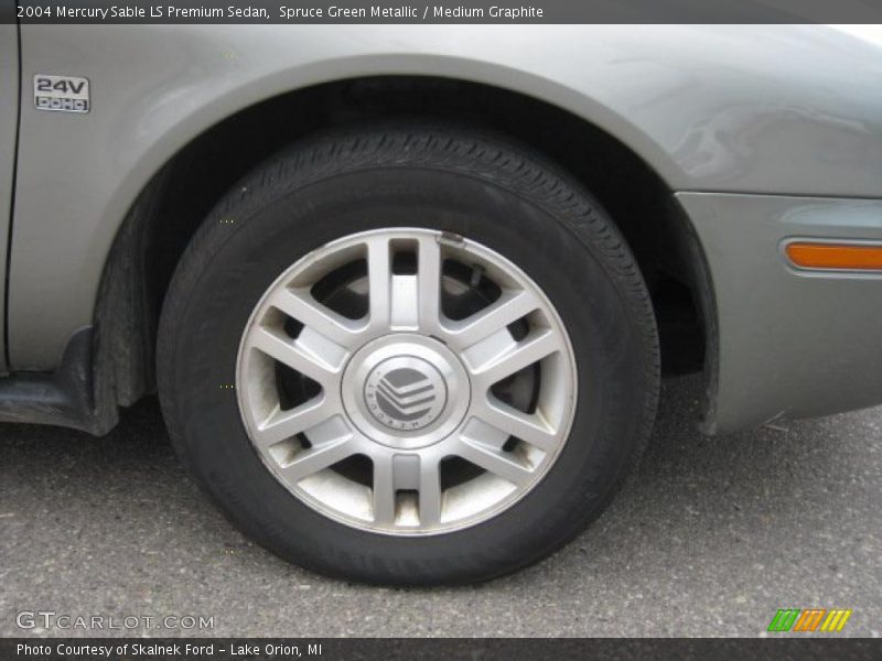Spruce Green Metallic / Medium Graphite 2004 Mercury Sable LS Premium Sedan
