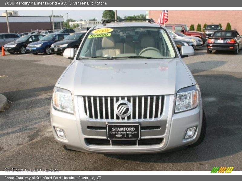 Silver Metallic / Stone 2008 Mercury Mariner Hybrid 4WD