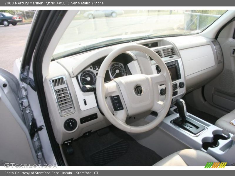 Silver Metallic / Stone 2008 Mercury Mariner Hybrid 4WD