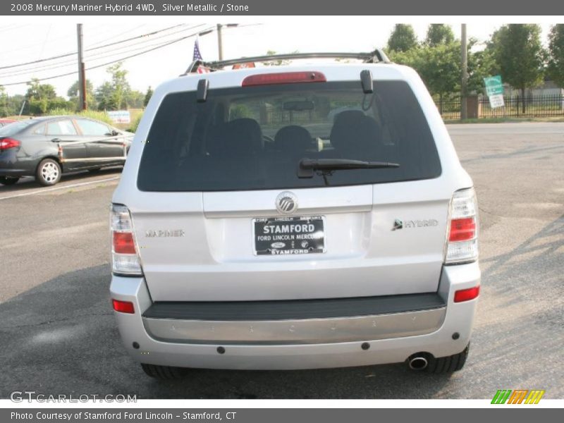 Silver Metallic / Stone 2008 Mercury Mariner Hybrid 4WD