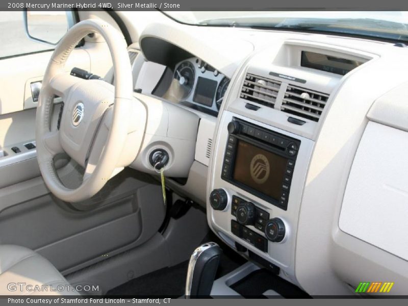 Silver Metallic / Stone 2008 Mercury Mariner Hybrid 4WD