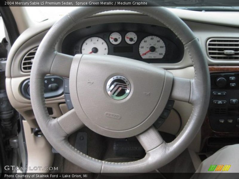 Spruce Green Metallic / Medium Graphite 2004 Mercury Sable LS Premium Sedan
