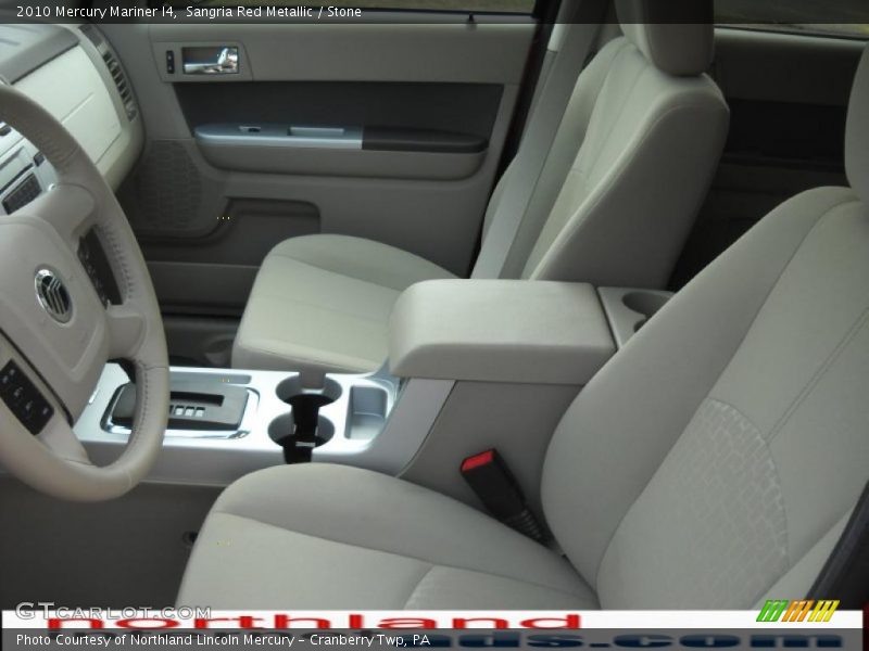 Sangria Red Metallic / Stone 2010 Mercury Mariner I4