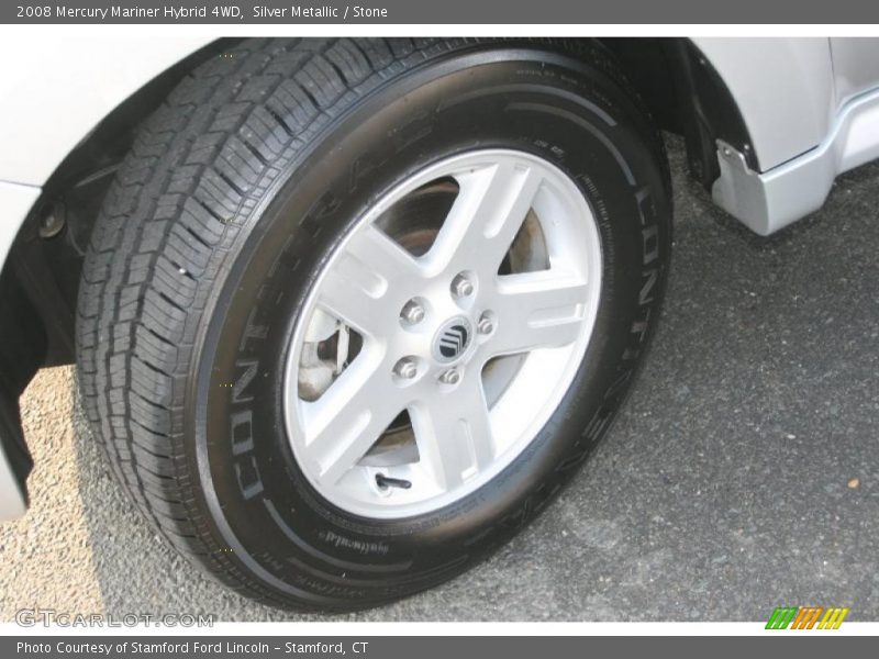 Silver Metallic / Stone 2008 Mercury Mariner Hybrid 4WD