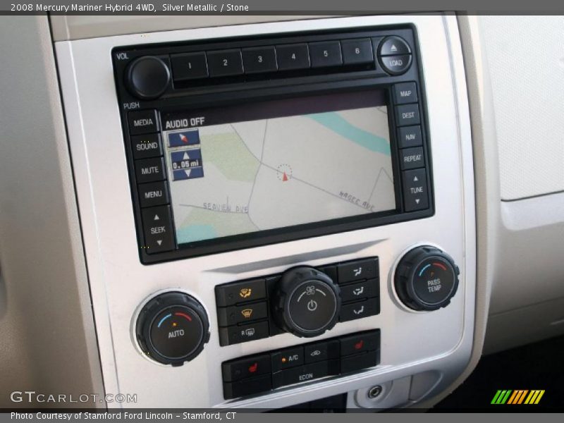 Silver Metallic / Stone 2008 Mercury Mariner Hybrid 4WD