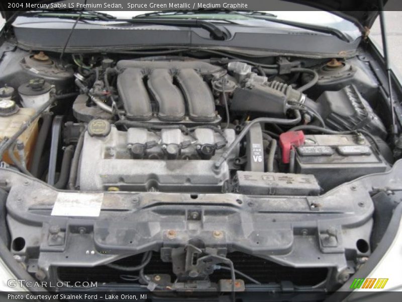 Spruce Green Metallic / Medium Graphite 2004 Mercury Sable LS Premium Sedan