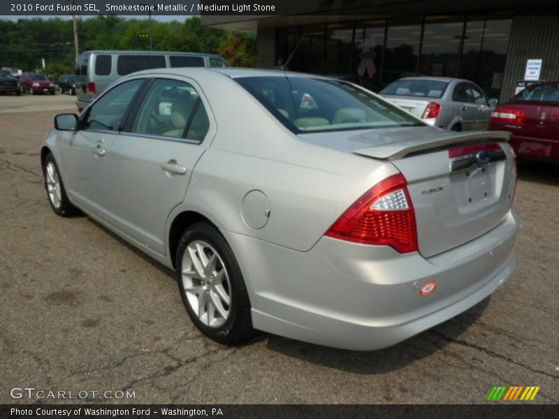 Smokestone Metallic / Medium Light Stone 2010 Ford Fusion SEL