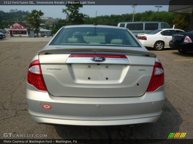 Smokestone Metallic / Medium Light Stone 2010 Ford Fusion SEL