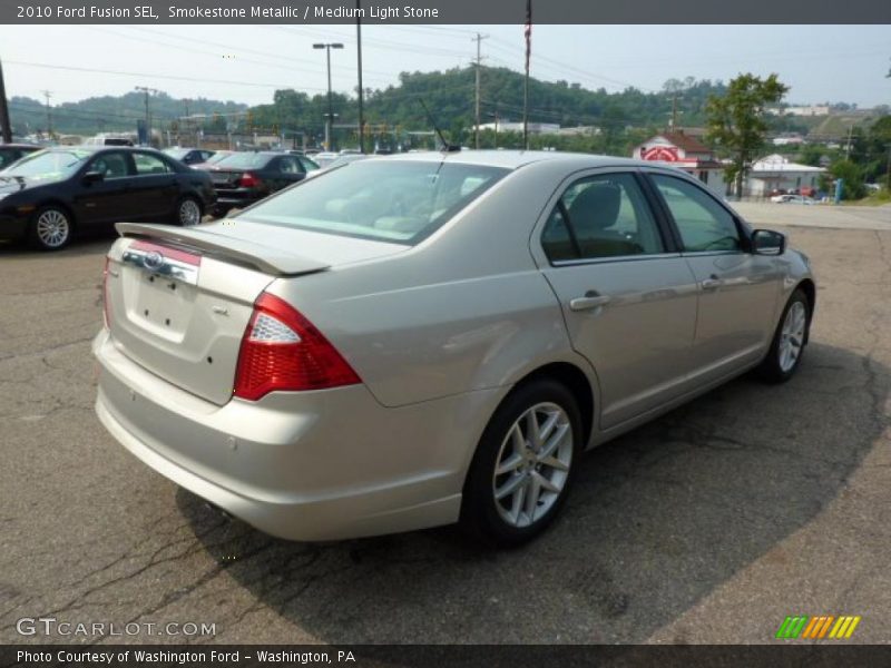 Smokestone Metallic / Medium Light Stone 2010 Ford Fusion SEL