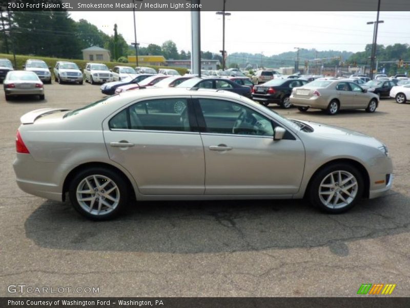 Smokestone Metallic / Medium Light Stone 2010 Ford Fusion SEL