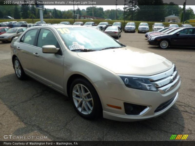 Smokestone Metallic / Medium Light Stone 2010 Ford Fusion SEL