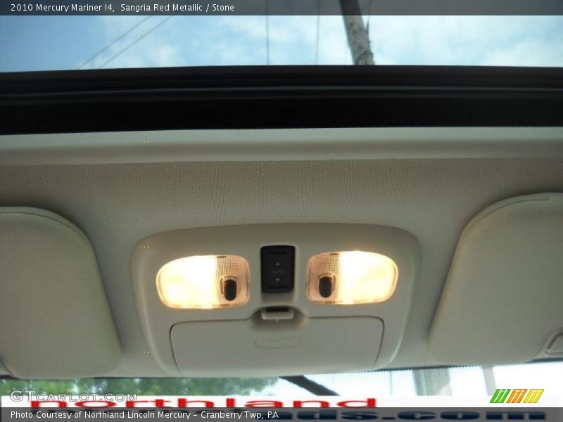 Sangria Red Metallic / Stone 2010 Mercury Mariner I4