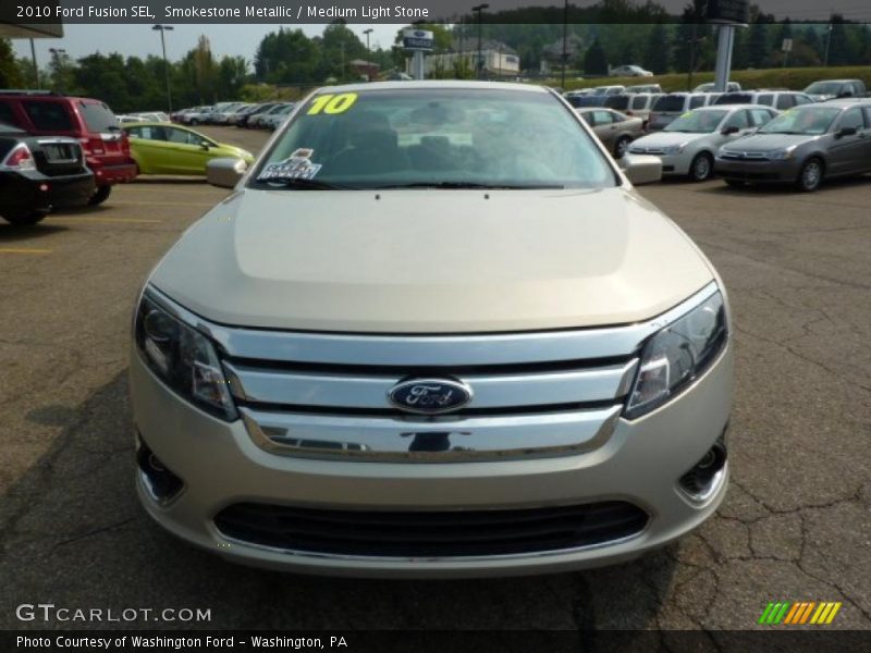 Smokestone Metallic / Medium Light Stone 2010 Ford Fusion SEL