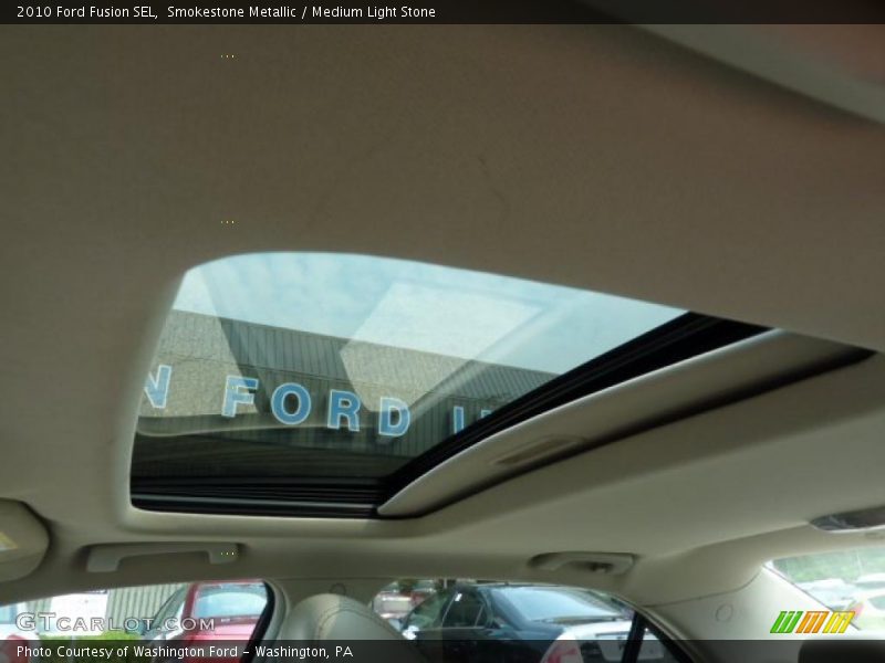 Smokestone Metallic / Medium Light Stone 2010 Ford Fusion SEL