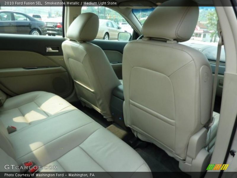 Smokestone Metallic / Medium Light Stone 2010 Ford Fusion SEL