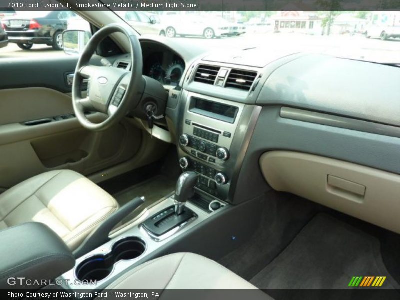 Smokestone Metallic / Medium Light Stone 2010 Ford Fusion SEL