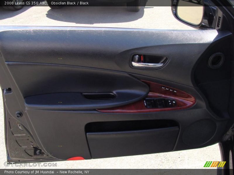 Obsidian Black / Black 2008 Lexus GS 350 AWD