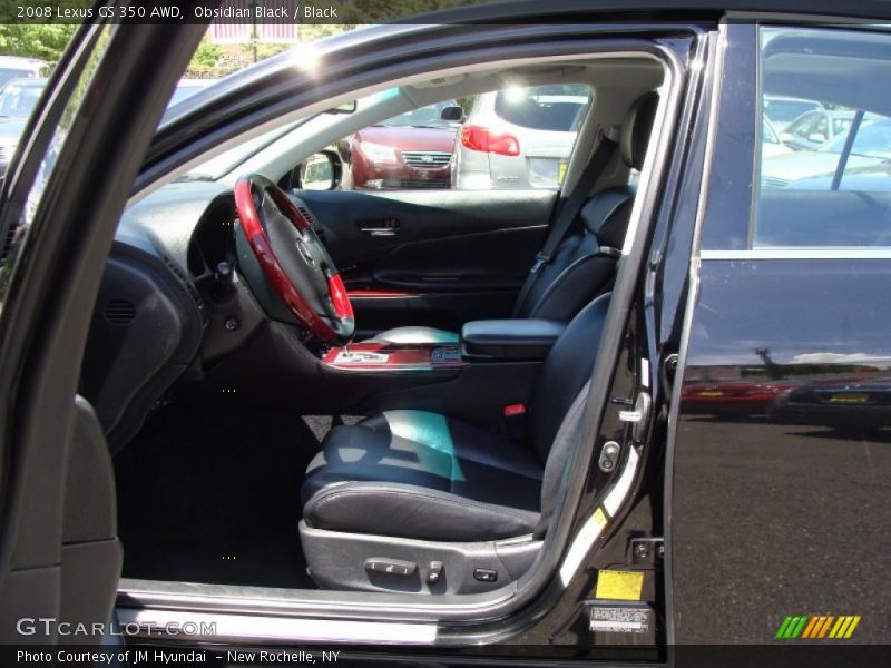 Obsidian Black / Black 2008 Lexus GS 350 AWD