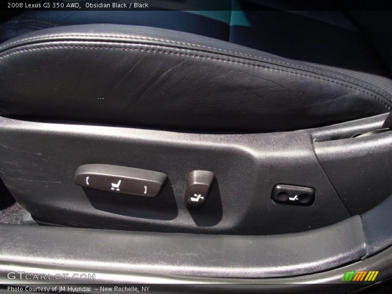 Obsidian Black / Black 2008 Lexus GS 350 AWD