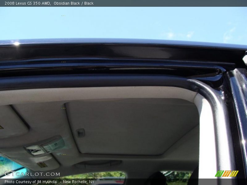 Obsidian Black / Black 2008 Lexus GS 350 AWD