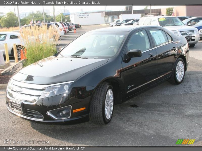 Tuxedo Black Metallic / Charcoal Black 2010 Ford Fusion Hybrid