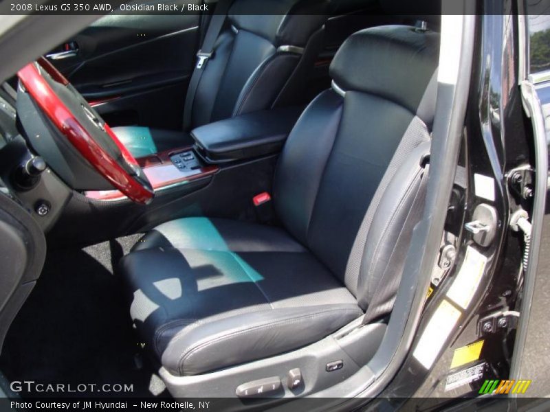 Obsidian Black / Black 2008 Lexus GS 350 AWD