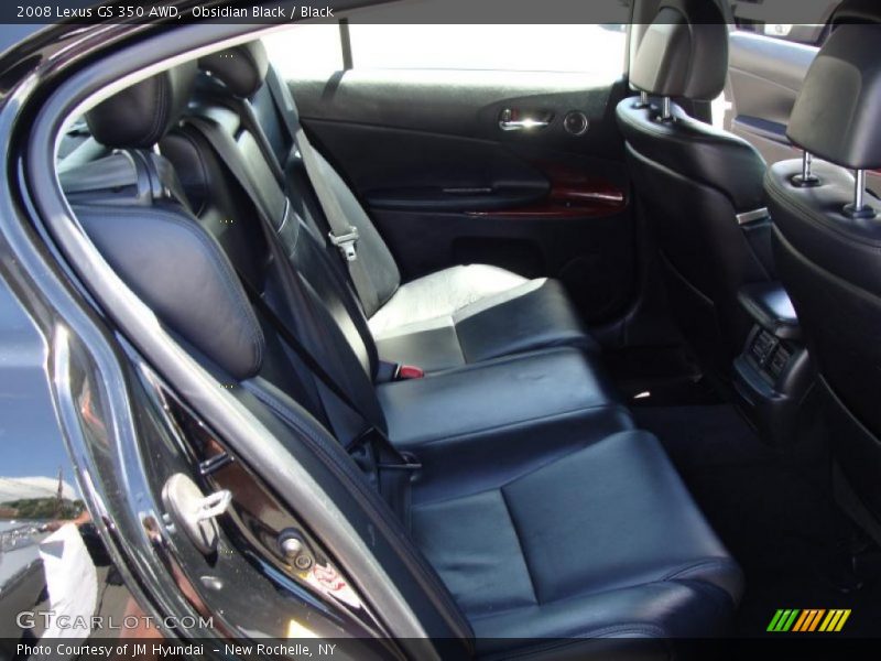 Obsidian Black / Black 2008 Lexus GS 350 AWD