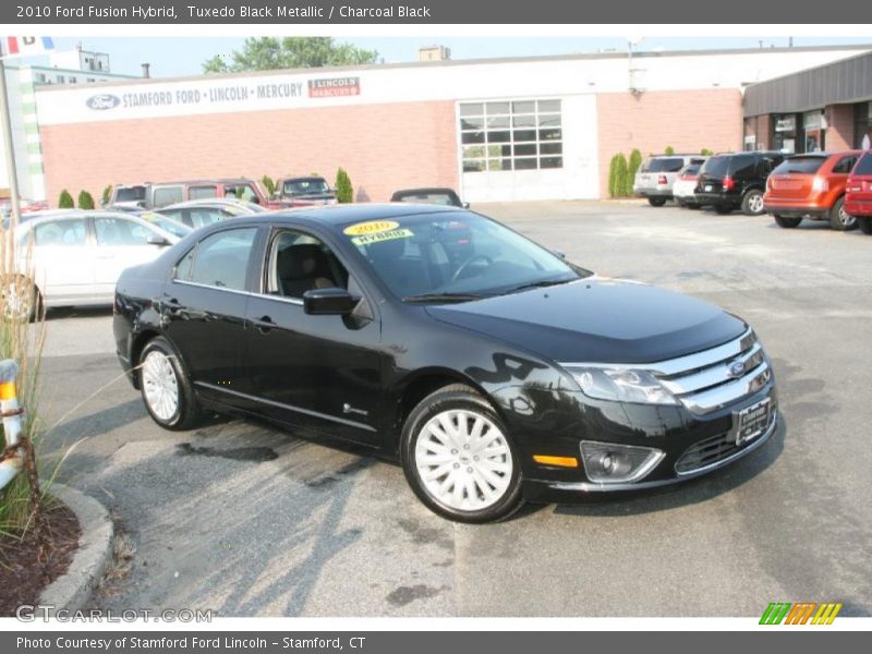 Tuxedo Black Metallic / Charcoal Black 2010 Ford Fusion Hybrid