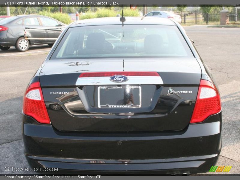 Tuxedo Black Metallic / Charcoal Black 2010 Ford Fusion Hybrid