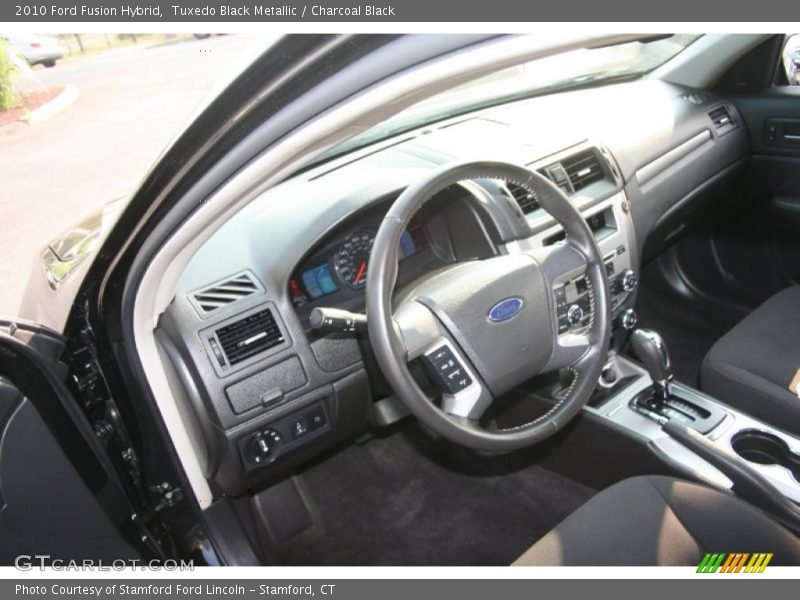 Tuxedo Black Metallic / Charcoal Black 2010 Ford Fusion Hybrid