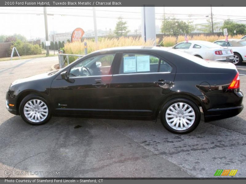 Tuxedo Black Metallic / Charcoal Black 2010 Ford Fusion Hybrid
