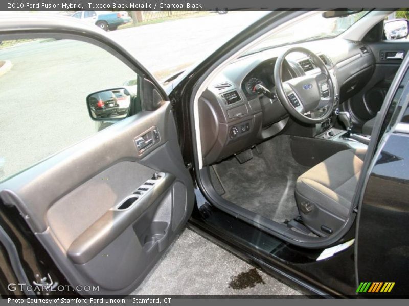 Tuxedo Black Metallic / Charcoal Black 2010 Ford Fusion Hybrid
