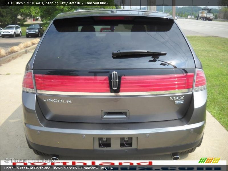 Sterling Grey Metallic / Charcoal Black 2010 Lincoln MKX AWD