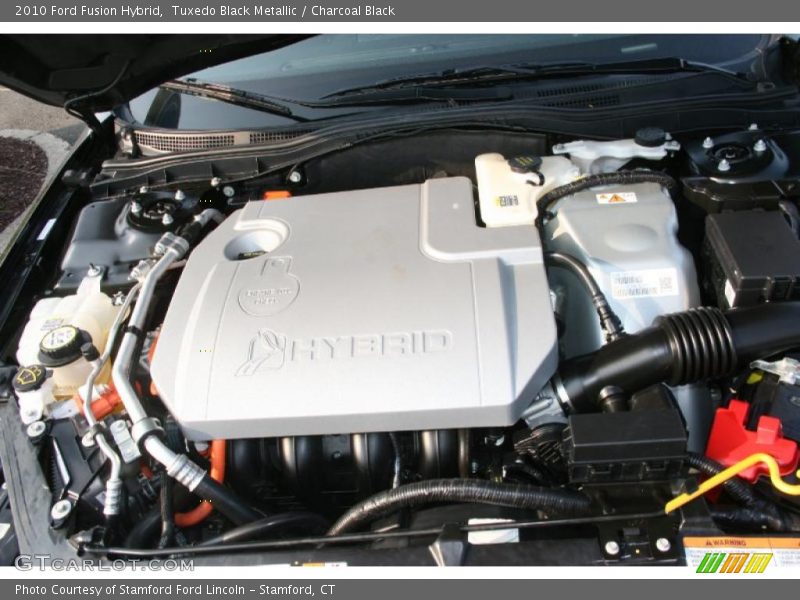 Tuxedo Black Metallic / Charcoal Black 2010 Ford Fusion Hybrid