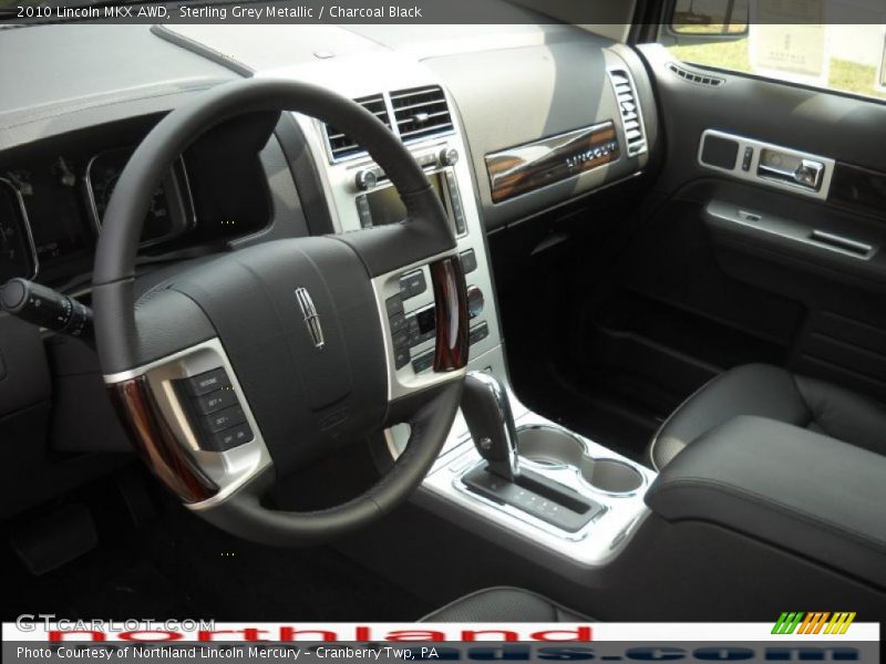 Sterling Grey Metallic / Charcoal Black 2010 Lincoln MKX AWD