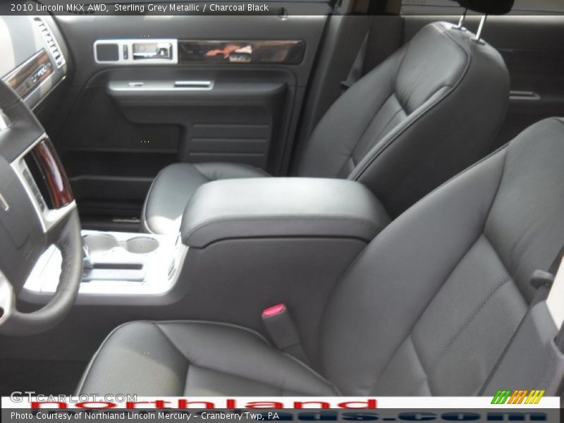 Sterling Grey Metallic / Charcoal Black 2010 Lincoln MKX AWD
